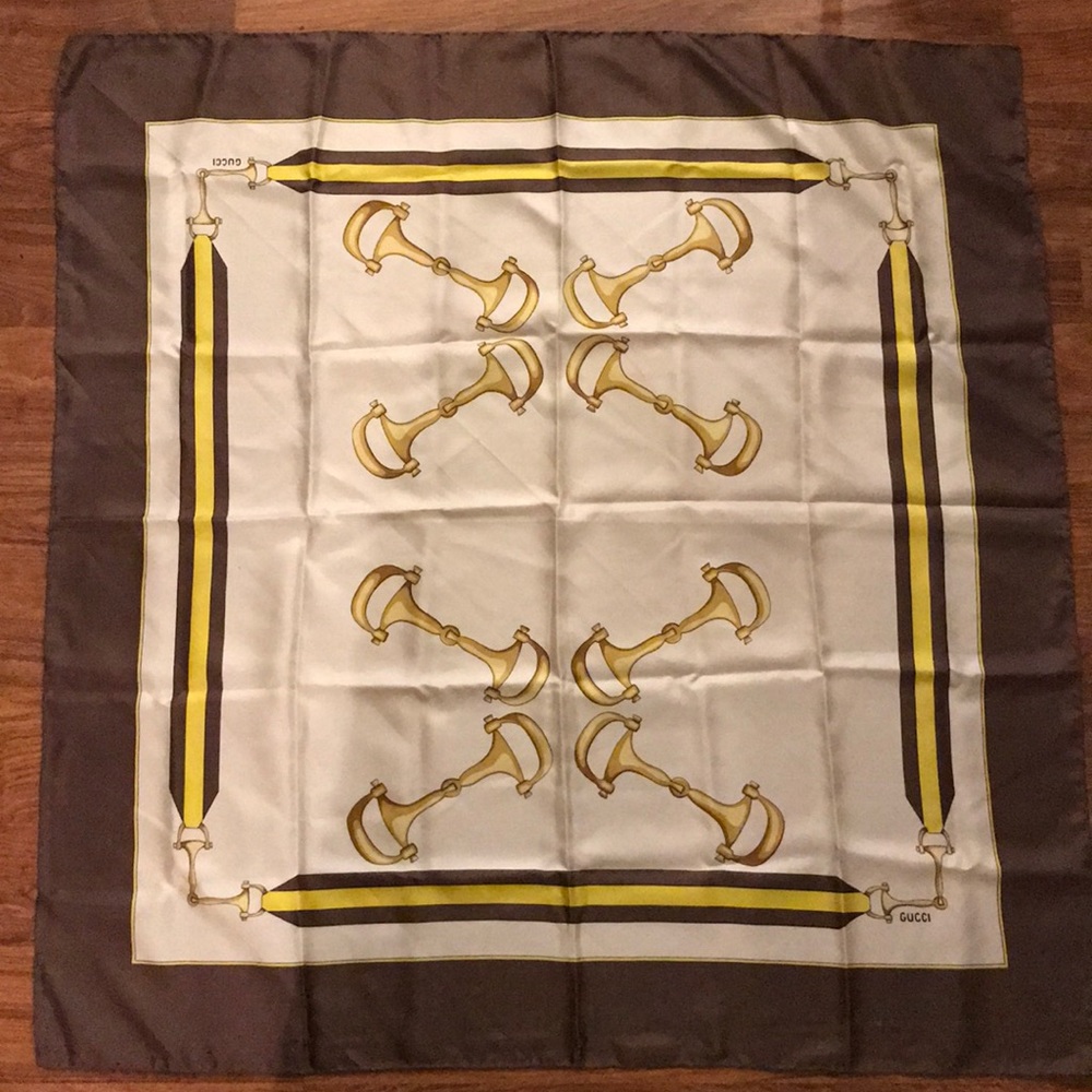 Gucci vintage scarf